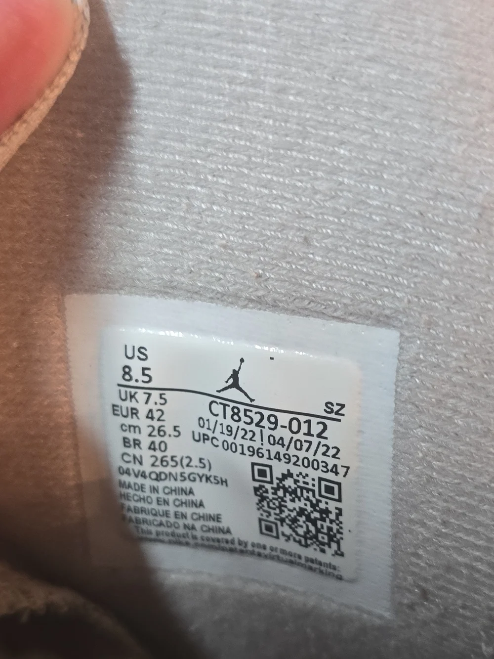 Jordan Women's Jeans - Neutral Gray